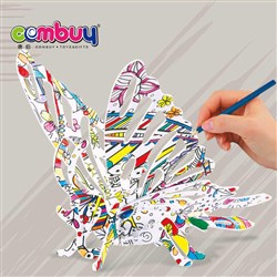 CB881982 CB881983 - DIY model building animals painting paper mini 3D puzzle kids